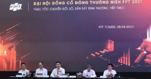 ĐHĐCĐ FPT: Lợi nhuận quý 1/2021 dự kiến tăng 22%, tăng tưởng chuyển đổi số ít nhất 30% năm 2021