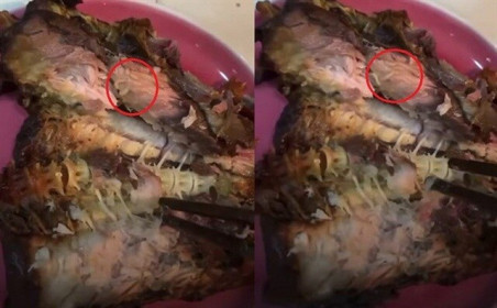 Cá kho có giòi của CleverFood mua của hộ kinh doanh món ngon chợ hàng Bè