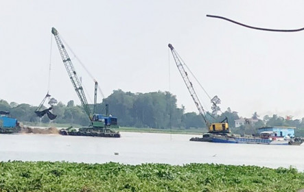 Mỏ cát sông Tiền được bán với giá gần 2.812 tỷ đồng: Giá khởi điểm 7,2 tỷ đồng