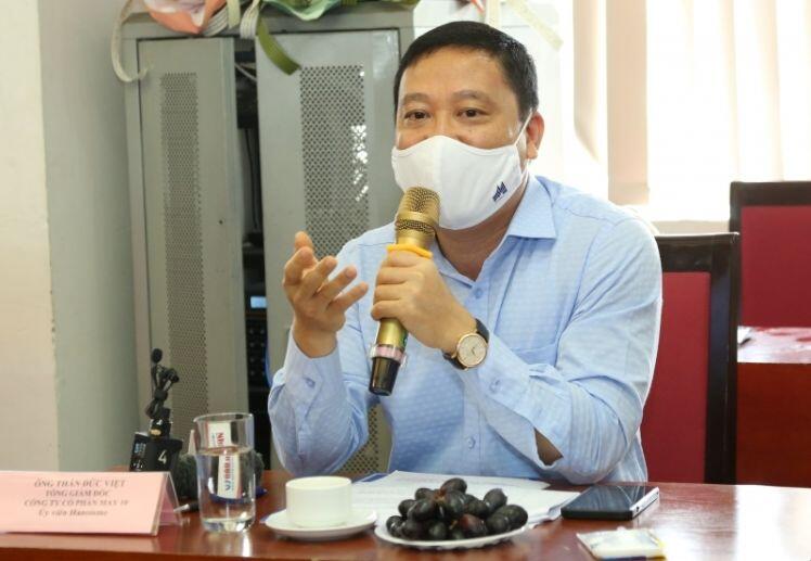 Tổng Giám đốc May 10: Đề xuất xã hội hoá nguồn vaccine Covid-19