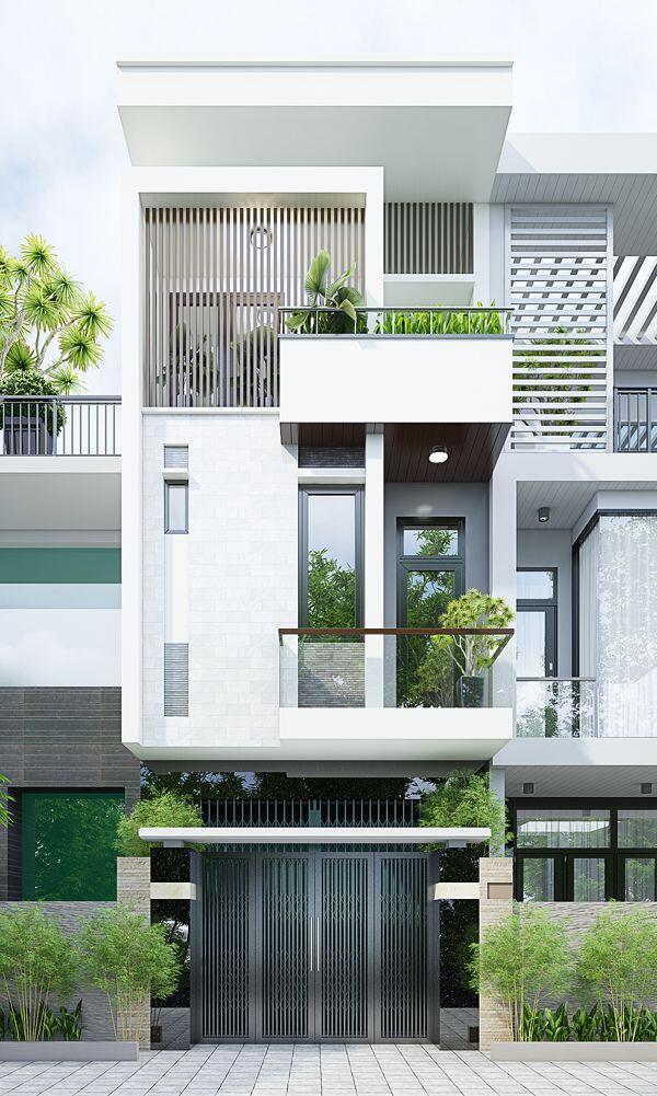 10 mẫu nhà ống 3 tầng được ưa chuộng năm 2021