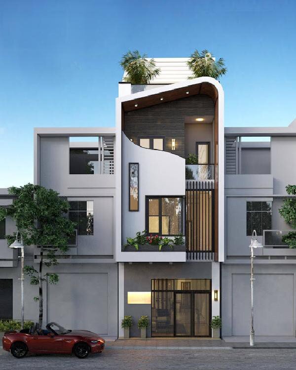 10 mẫu nhà ống 3 tầng được ưa chuộng năm 2021