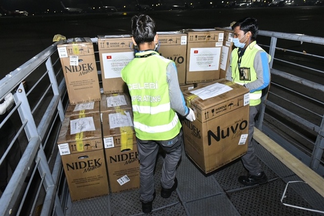 Ấn Độ cảm ơn Việt Nam trợ giúp máy tạo oxy và máy trợ thở