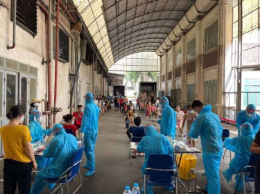 Bắc Giang: Xét nghiệm quay đầu lần 2 tại Công ty Hosiden Việt Nam, số ca mắc Covid-19 tiếp tục gia tăng