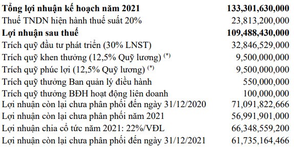 Tân Cảng Logistics dự chi cổ tức 2020 tỷ lệ 50%