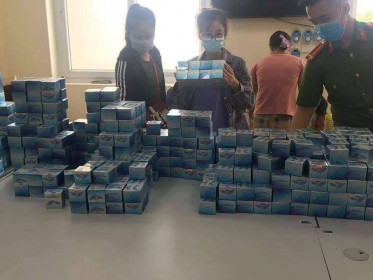 Hà Nội: Tạm giữ 3 đối tượng trong đường dây sản xuất mỹ phẩm DAKAMI giả tại Bắc Từ Liêm