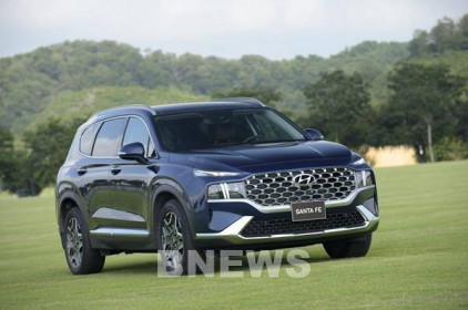 SUV Hyundai Santa Fe thế hệ mới có doanh số bán hàng tăng hơn 50%