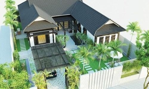 Xây nhà cấp 4 chữ U hoặc L hợp mốt, tiết kiệm thì không thể bỏ qua những mẫu bất động sản này
