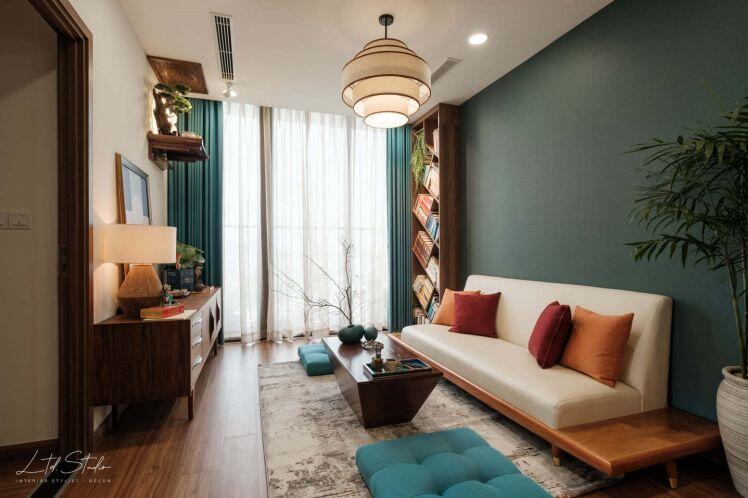 Không gian đậm chất ‘thiền’ trong căn hộ 60m2 cho gia chủ mệnh thủy