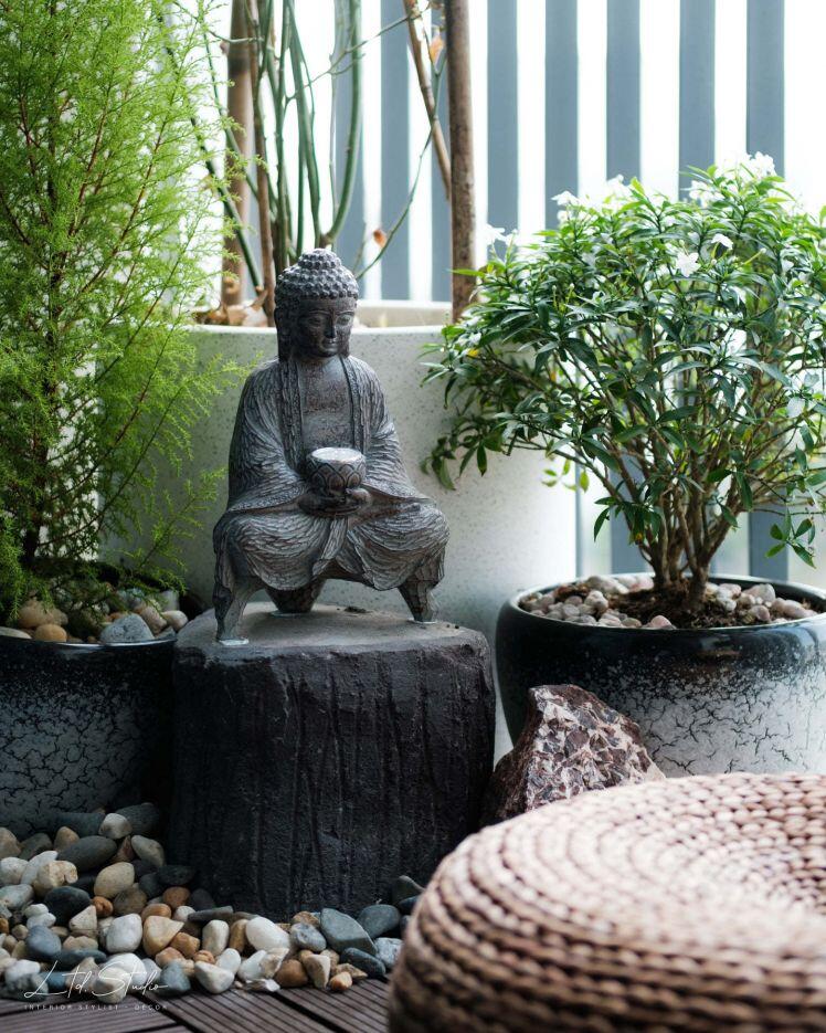 Không gian đậm chất ‘thiền’ trong căn hộ 60m2 cho gia chủ mệnh thủy
