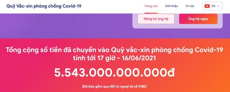 Bộ trưởng Hồ Đức Phớc: Sẽ công khai tổ chức, cá nhân cam kết nhưng không chuyển tiền vào Quỹ vaccine phòng, chống Covid-19