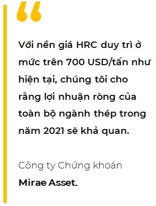 Cổ phiếu thép vẫn còn hấp dẫn