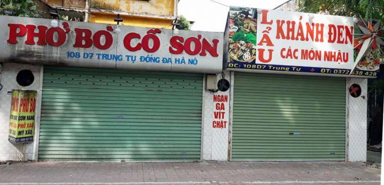 Hà Nội: Một số nhà hàng, quán cafe mở lại nhưng vắng khách