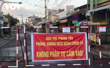 Đồng Nai phong tỏa khu vực 300 hộ dân liên quan ca nghi mắc Covid-19