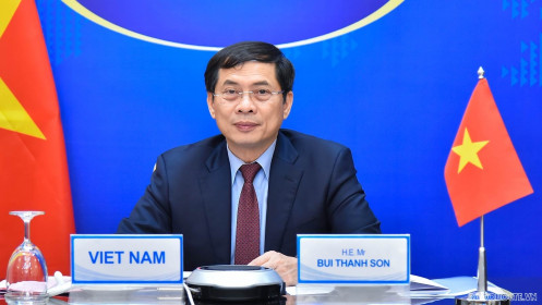 Bộ trưởng Ngoại giao Bùi Thanh Sơn nêu 3 vấn đề quan trọng cần quan tâm để châu Á-Thái Bình Dương phục hồi