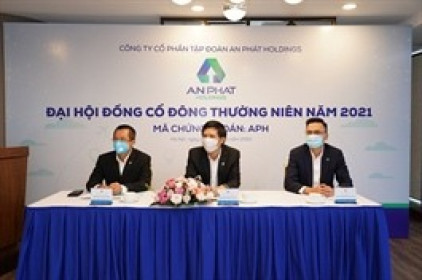 ĐHĐCĐ An Phát Holdings 2021: Thông qua kế hoạch doanh thu 12,000 tỷ đồng, đẩy nhanh tiến độ triển khai dự án KCN An Phát 1 và nhà máy nguyên liệu xanh