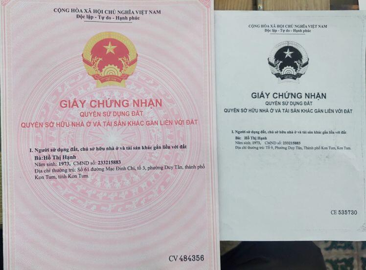 Kon Tum: Kiến nghị điều tra hành vi làm giả Giấy chứng nhận quyền sử dụng đất