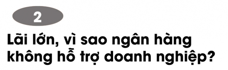 Doanh nghiệp thoi thóp chờ chết, ngân hàng vẫn lạnh lùng thu lãi cao