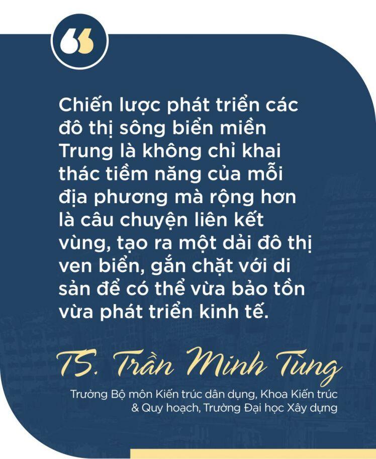 Đô thị sông, biển vùng di sản: Định vị để phát triển