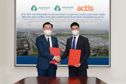 Quỹ đầu tư Anh quốc hợp tác chiến lược với An Phát Holdings trong lĩnh vực bất động sản công nghiệp