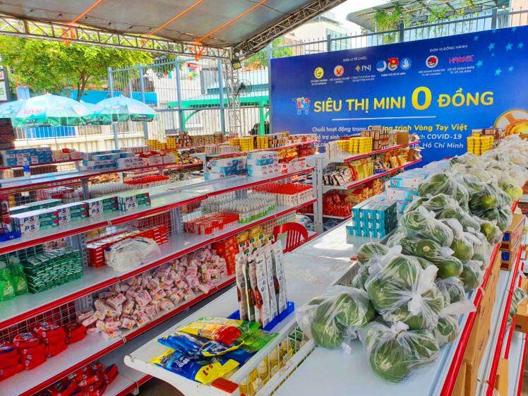 TP.HCM: "Siêu thị 0 đồng" chọn cả nghìn đơn hàng cho sinh viên