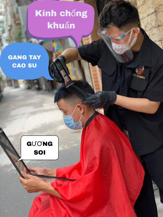 Hà Nội siết chặt hoạt động không thiết yếu, dịch vụ cắt tóc tại nhà bội thu