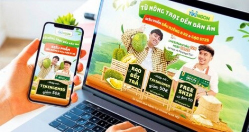 Nền tảng thương mại điện tử kiếm lời từ giãn cách