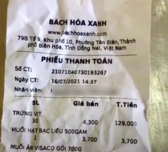 Khách hàng Bách Hóa Xanh bức xúc vì mất tiền oan