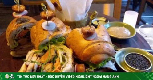 Bất ngờ ổ bánh mì giá 2 triệu đồng tại TP.HCM