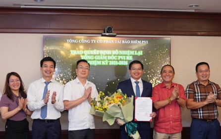 PVI Re (PRE) bổ nhiệm Tổng giám đốc nhiệm kỳ 2021-2026