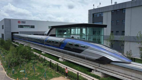 Trung Quốc ra mắt tàu cao tốc đệm từ nhanh nhất thế giới