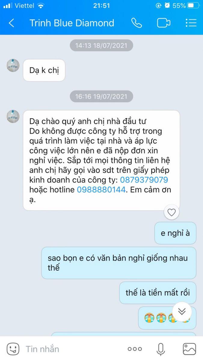 Đầu tư Blue Diamond Land: Ban điều hành biến mất, cảnh báo lừa đảo sắp thành sự thật?