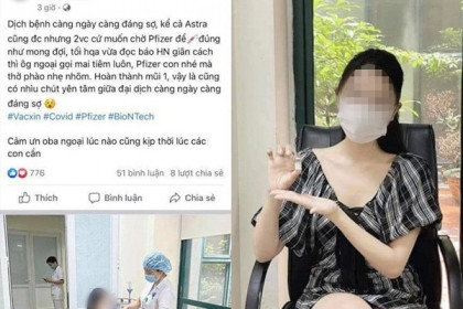 Phạt 12,5 triệu đồng với "hoa khôi" khoe tiêm vắc xin Covid-19 không cần đăng ký