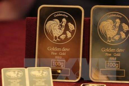 Chiều 29/7, giá vàng châu Á tăng phiên thứ ba liên tiếp