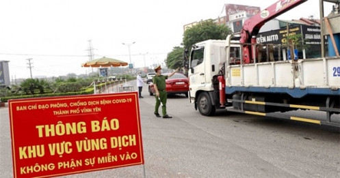 Không kiểm tra xe có giấy nhận diện mã QR tại chốt kiểm soát từ 0h ngày 30/7