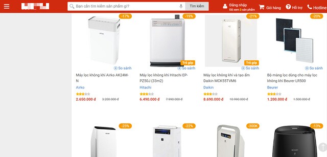 Ở nhà giãn cách, cách ly phòng Covid-19, người Hà Nội mạnh tay chi tiền triệu mua máy lọc không khí