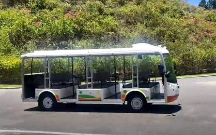 Xe điện tự hành của Vingroup có thể chạy tối đa 30km/h không cần người lái