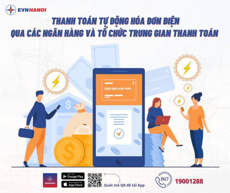 EEVNHANOI giảm giá điện, tiền điện đợt 4 cho khách hàng bị ảnh hưởng