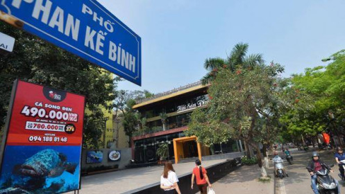 Giá đất bồi thường tại đường Phan Kế Bính khoảng 98 triệu đồng/m2