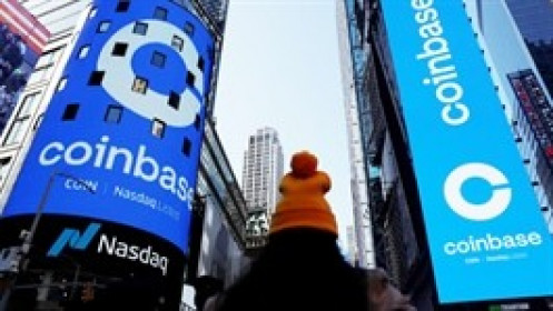 Sàn giao dịch tiền ảo Coinbase báo lãi ròng 1.6 tỷ USD, tăng 4,900%