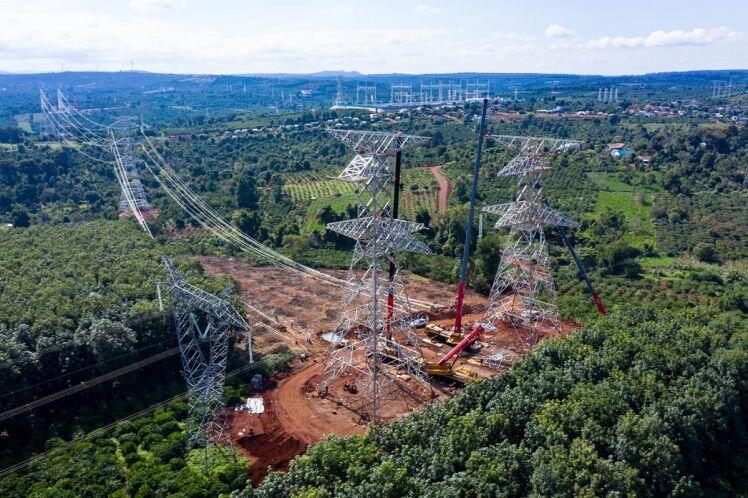 Trungnam Group đóng điện đường dây 500kV cho dự án điện gió lớn nhất Việt Nam