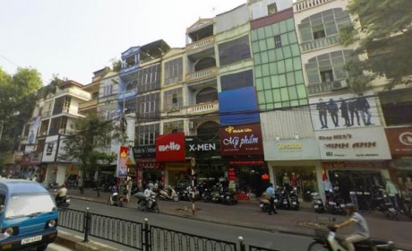 "Cú nổ" 600 triệu/m2, mặt tiền đường Chùa Bộc đắt như phố cổ