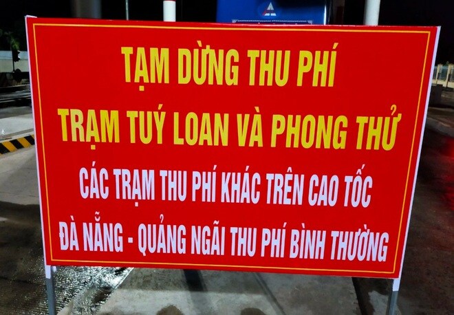 Công bố phương án thu phí cao tốc Đà Nẵng - Quảng Ngãi khi giãn cách xã hội