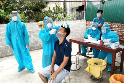Sáng 17/8, Hà Nội thêm 17 ca Covid-19, riêng Thường Tín 11 ca