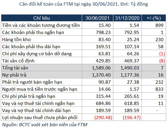 Không có khả năng trả nợ ngân hàng, kiểm toán nghi ngờ khả năng hoạt động liên tục của FTM