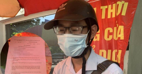 ‘Hô biến’ giấy đi đường của vợ thành của mình để đi giao hàng