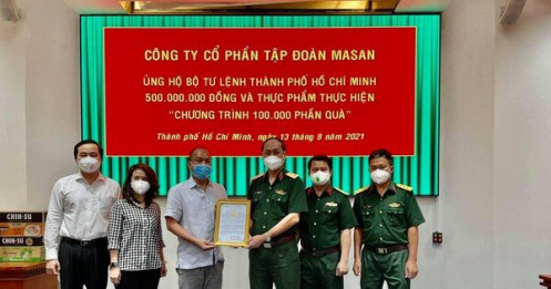 Masan đưa máy thở, đồ bảo hộ và kit xét nghiệm đến vùng tâm dịch