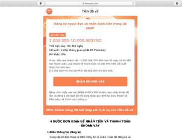 Vay online 90 triệu, phải trả 200 triệu, người phụ nữ liên tục bị hăm dọa