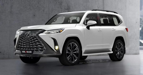 Xem trước Lexus LX 570 đời mới sắp ra mắt