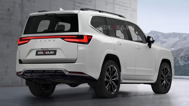 Xem trước Lexus LX 570 đời mới sắp ra mắt